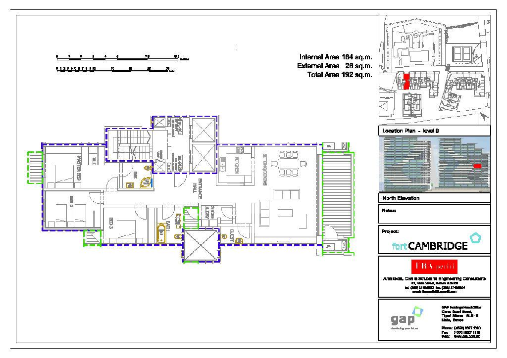 3 bed Apartment for Sale in Sliema, Fort Cambridge — Belair Property