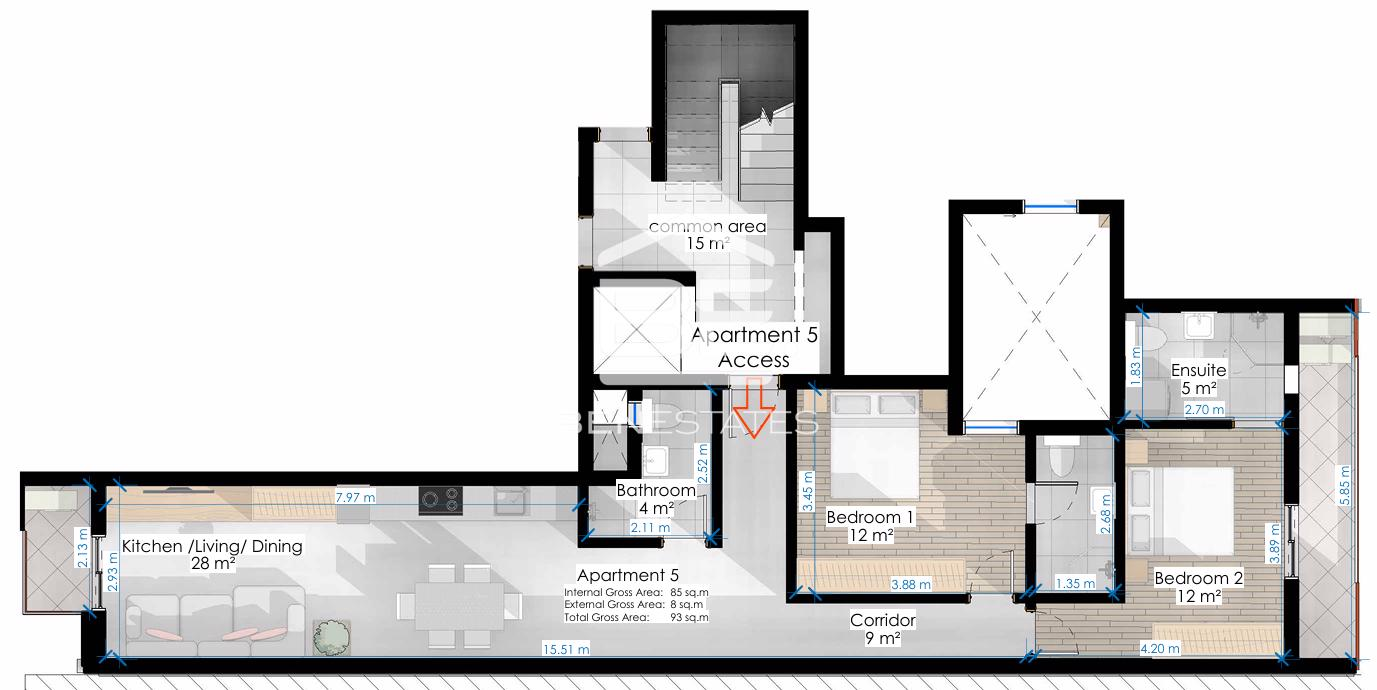 Apartment — Ben Estates