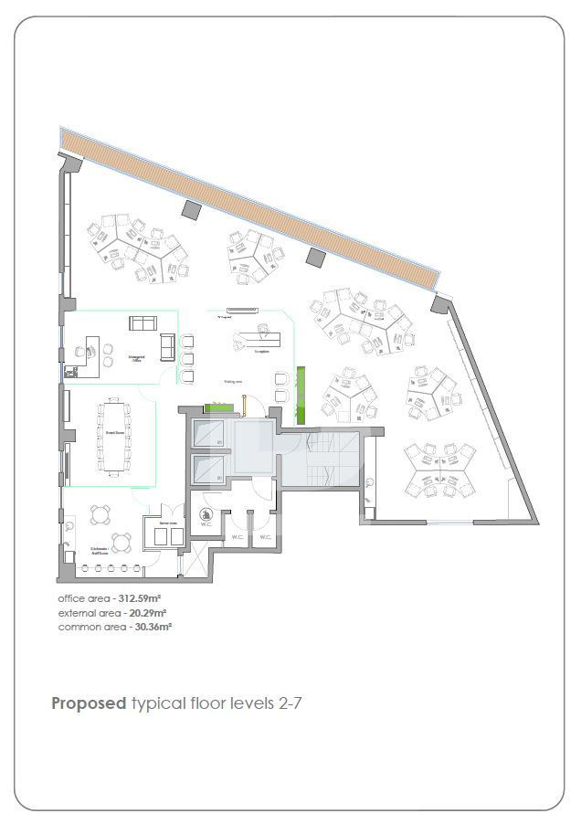 Office for rent in St Julians — Belair Property