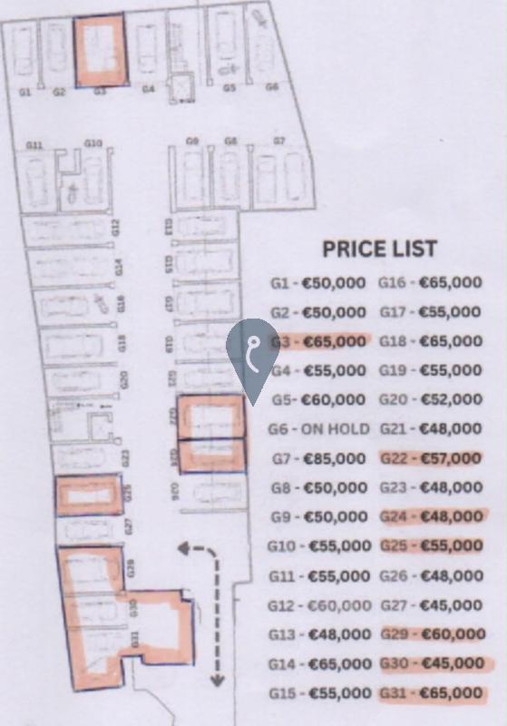 Garages / Garage Space in St. Julians - REF 89092 — Zanzi Homes