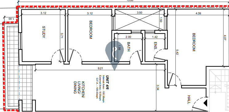Apartment in Paola - REF 88973 — Zanzi Homes