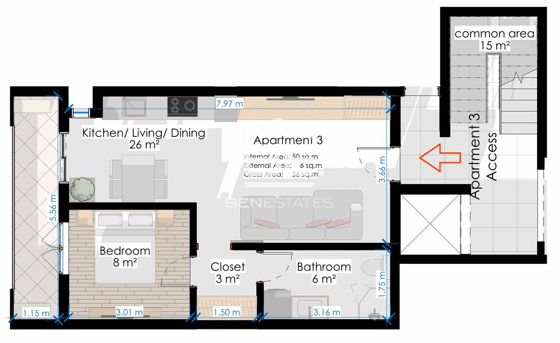 Apartment — Ben Estates