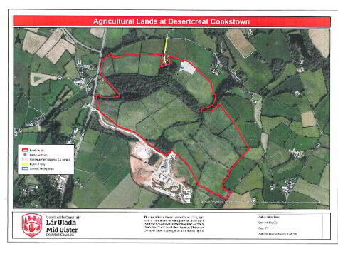 Lands To Let At Desertcreat, Cookstown BT80 9BD — Norman Devlin Estate Agents & Surveyors