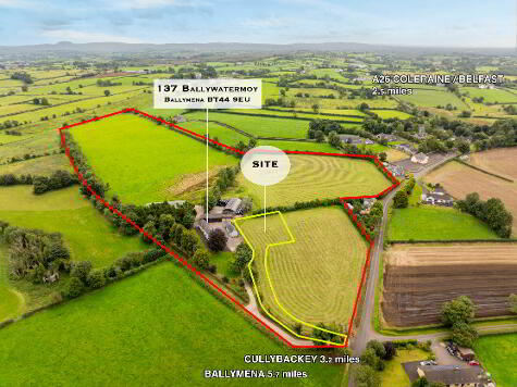 137 Ballywatermoy Road, Glarryford, Ballymena BT44 9EU — F.J. McCartney & Crawford